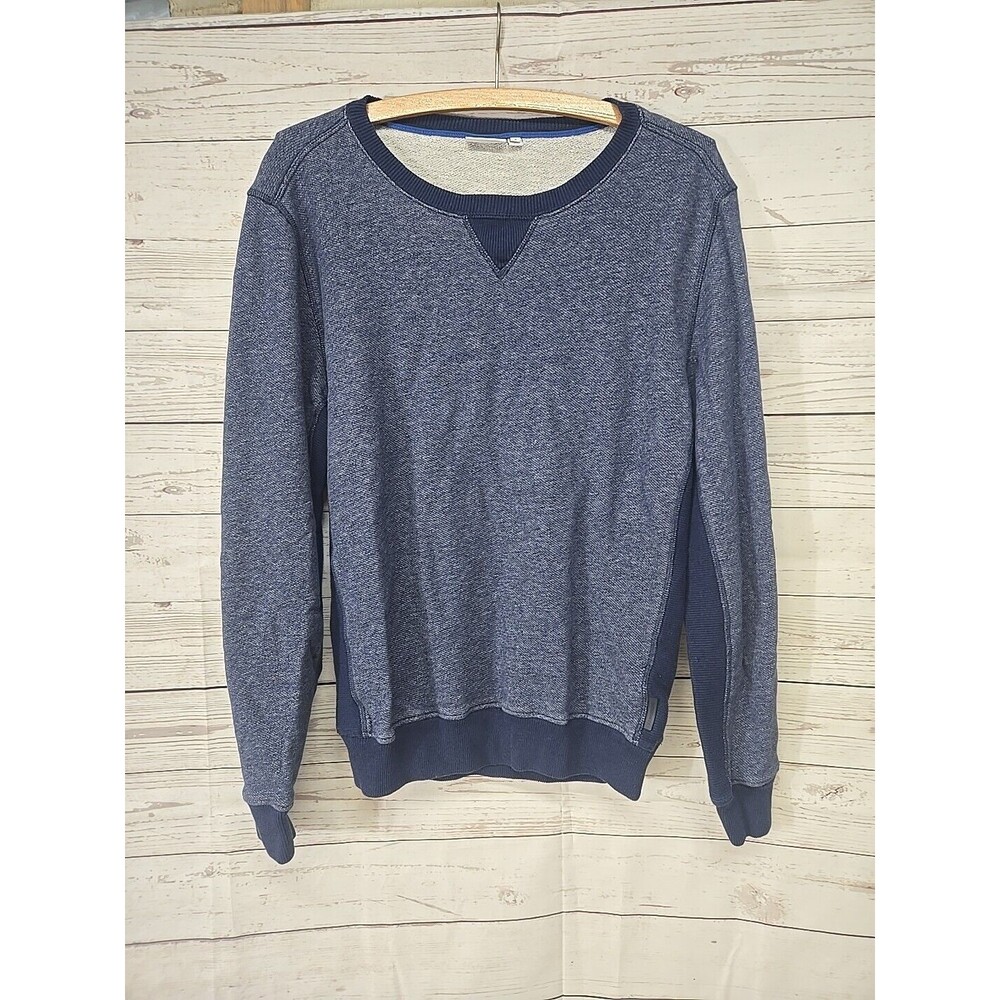 J. Lindeberg Sweatshirt Men‎ Small Heather Navy Pullover Crew Neck Sweater S
